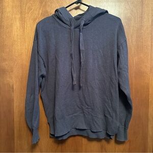 PJ Salvage Pullover Hoodie Sweatshirt Gray Medium